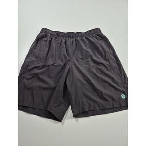 Free Fly Shorts Mens Large Gray 8 Inseam Athletic Running Hiking Lightweight